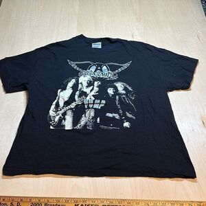 Vintage 1989 Aerosmith Pump t shirt XL black 80s single stitch Brockum‎ tour